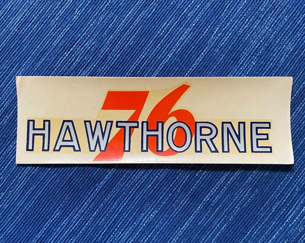 VTG Union 76 Oil Hawthorne LA County California Decal Gas Station Souvenir